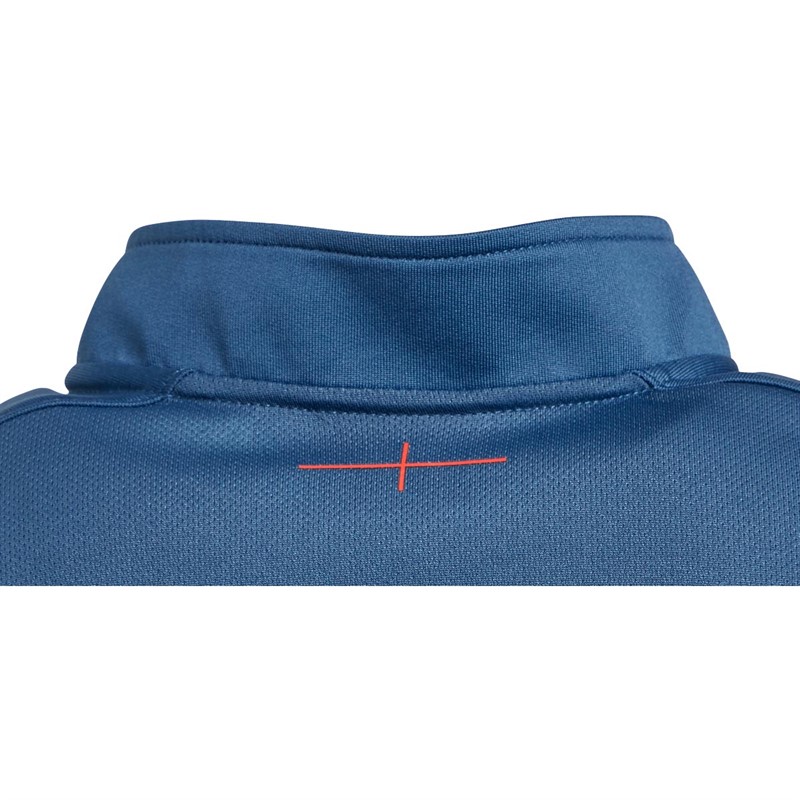 Umbro Womens England Rugby Mid Layer Top Ensign Blue/Bachelor Button