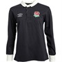Umbro Womens England Rugby Classic Rugby Jersey Black/Cloud Dancer