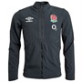 Umbro Mens England Rugby Anthem Jacket Black