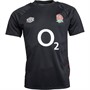 Umbro Mens England Rugby Gym Top Black/Fiery Red/Dark Purple