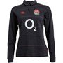 Umbro Womens England Rugby Alternate Classic Long Sleeve Jersey Black