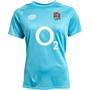 Umbro Womens England Rugby Gym Top Bachelor Button/Ensign Blue/Black