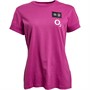 Umbro Womens England Rugby CVC T-Shirt Wild Aster