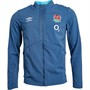 Umbro Mens England Rugby Presentation Jacket Ensign Blue/Bachelor Button