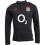 Umbro Mens England Rugby Alternate Classic Long Sleeve Jersey Black