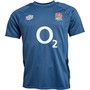 Umbro Mens England Rugby Gym Top Ensign Blue/Bachelor Button/Black