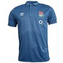 Umbro Mens England Rugby Poly Polo Ensign Blue