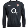 Umbro Mens England Rugby Warm Up Drill Top Black