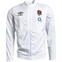 Umbro Mens England Rugby Anthem Jacket Brilliant White