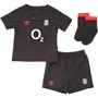 Umbro Infants England Rugby Alternate Kit Black