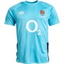 Umbro Mens England Rugby Gym Top Bachelor Button/Ensign Blue/Black