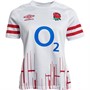 Umbro Womens England Rugby Home Jersey White