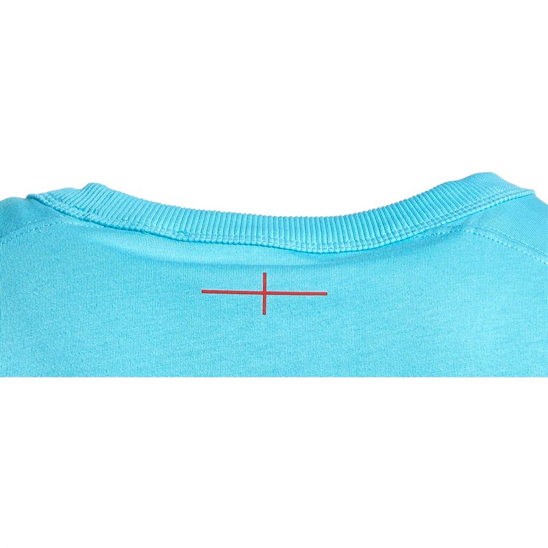 Umbro Mens England Rugby CVC T-Shirt Bachelor Button