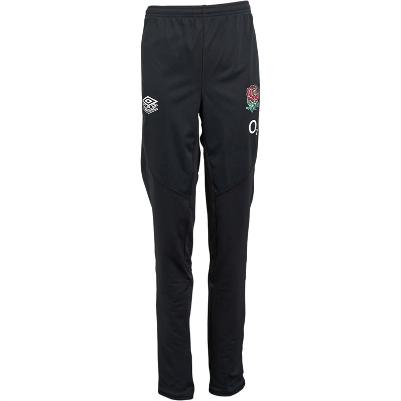 Umbro Junior England Rugby Drill Pant Black/Bachelor Button/Ensign Blue