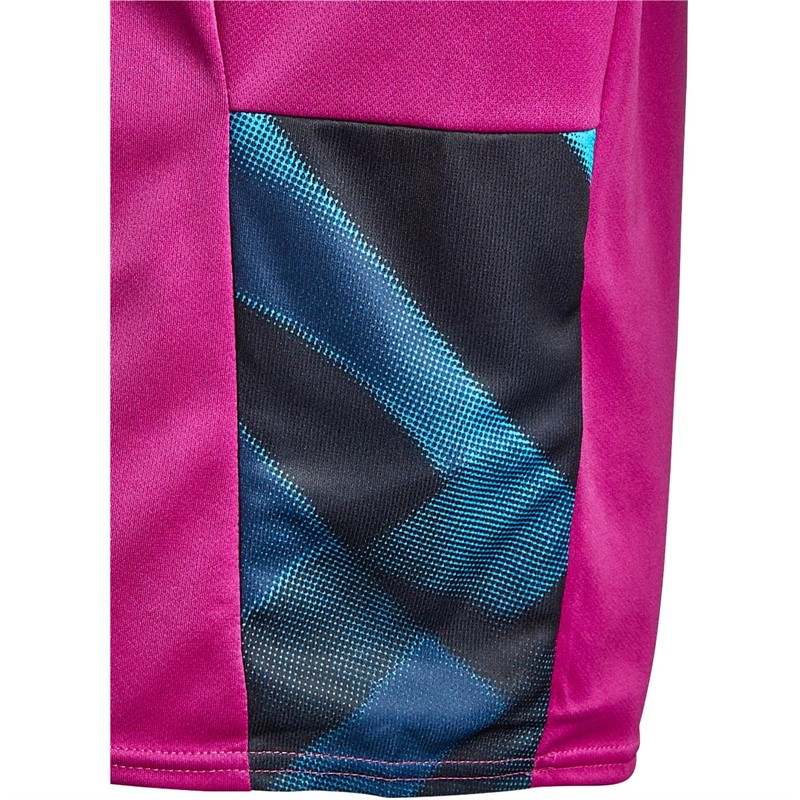 Umbro Mens England Rugby Gym Top Wild Aster/Bachelor Button/Ensign Black/Black