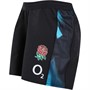 Umbro Womens England Rugby Training Shorts Black/Bachelor Button/Ensign Blue