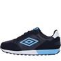 Umbro Mens Addison II Runner Trainers Dark Navy/Sky Blue/White