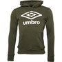 Umbro Heren Active Style Large Logo Hoodies Groen