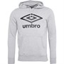 Umbro Heren Active Style Large Logo Hoodies Grijs