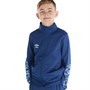 Umbro Junior Boys Alliance Graphic Training Poly Track Jacket Teamwear Navy