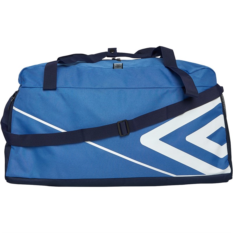 Buy Umbro Italia Medium Holdall Royal Dark Navy White