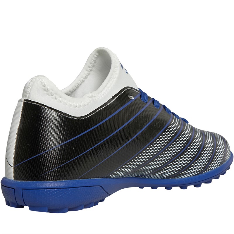 Umbro Chaussures de football Junior Velocita Elixir 1.0 TF Astro Blanc/Noir/Bleu Royal