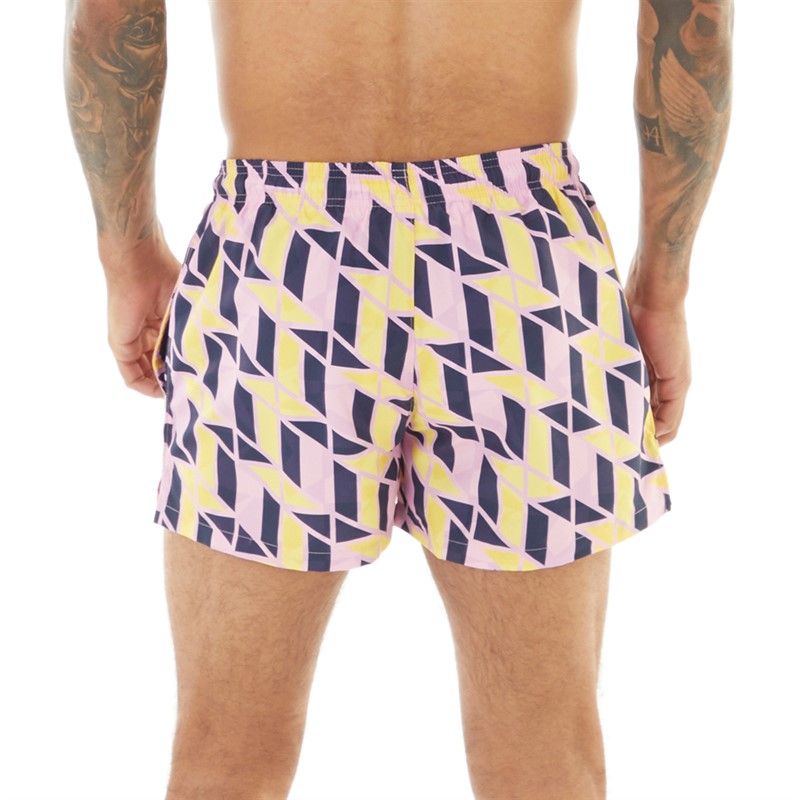 Umbro Mens 1990 Vintage Swim Shorts Multi