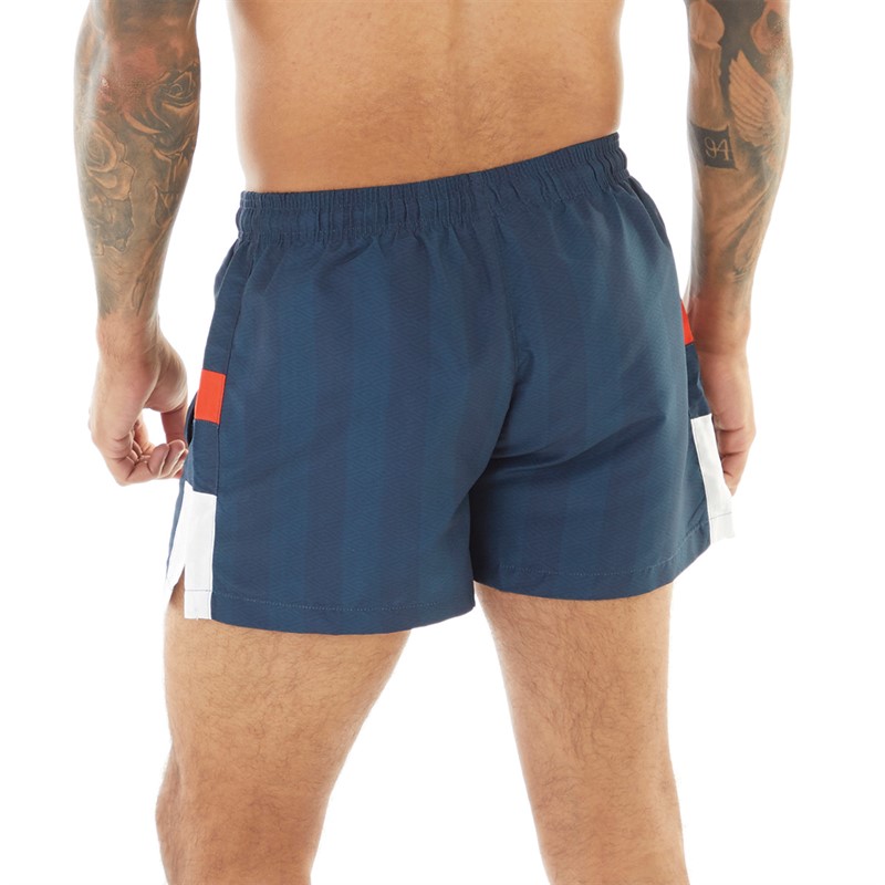 Umbro Mens 1988 Vintage Swim Shorts Navy