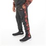 Umbro Pantalon de Survêtement graphique Alliance Junior Garçon Noir/ Corail flamboyant