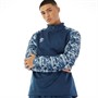 Umbro Sweat-Shirt Homme Alliance Graphic Training 1/4 Zip Poseidon/Blanc Brillant
