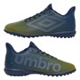 Umbro Junior Velocita Matrix 1.0 TF Astro Fussballschuhe Poseidon/Weiß/Glühend Gelb