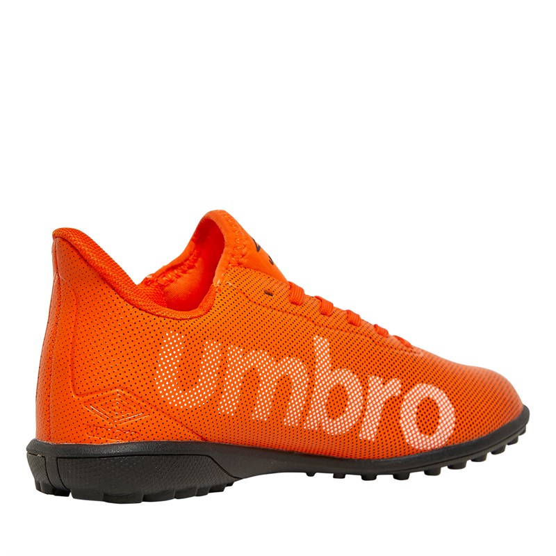 Umbro FuBballschuhe Junge Velocita Matrix 1.0 TF Astro Dragon Fire WeiB Schwarz