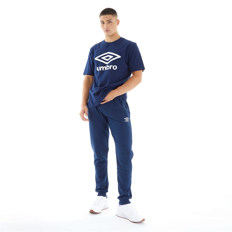 Umbro Pantalon de Survêtement Core Homme Bleu marine/blanc