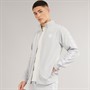 Umbro Herren Aktiv-Style Getapte Trikot Vollzip Jacke Grau/Weiß