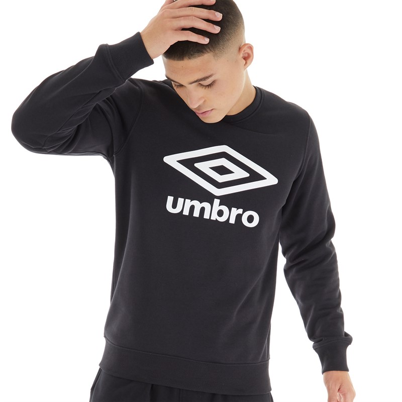 Umbro Sweat-Shirt Core Homme Noir/Blanc