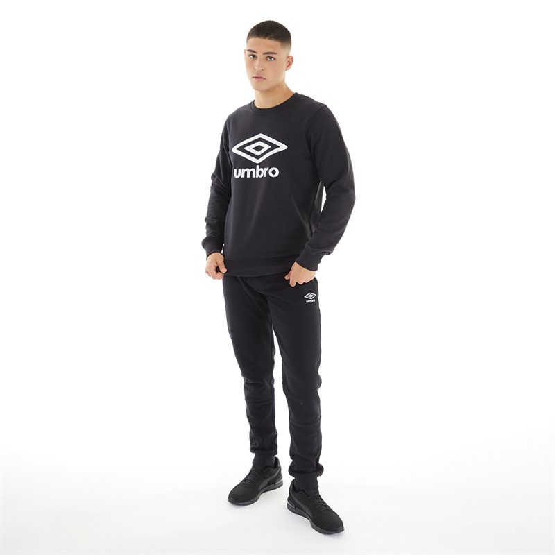 Umbro Sweat-Shirt Core Homme Noir/Blanc