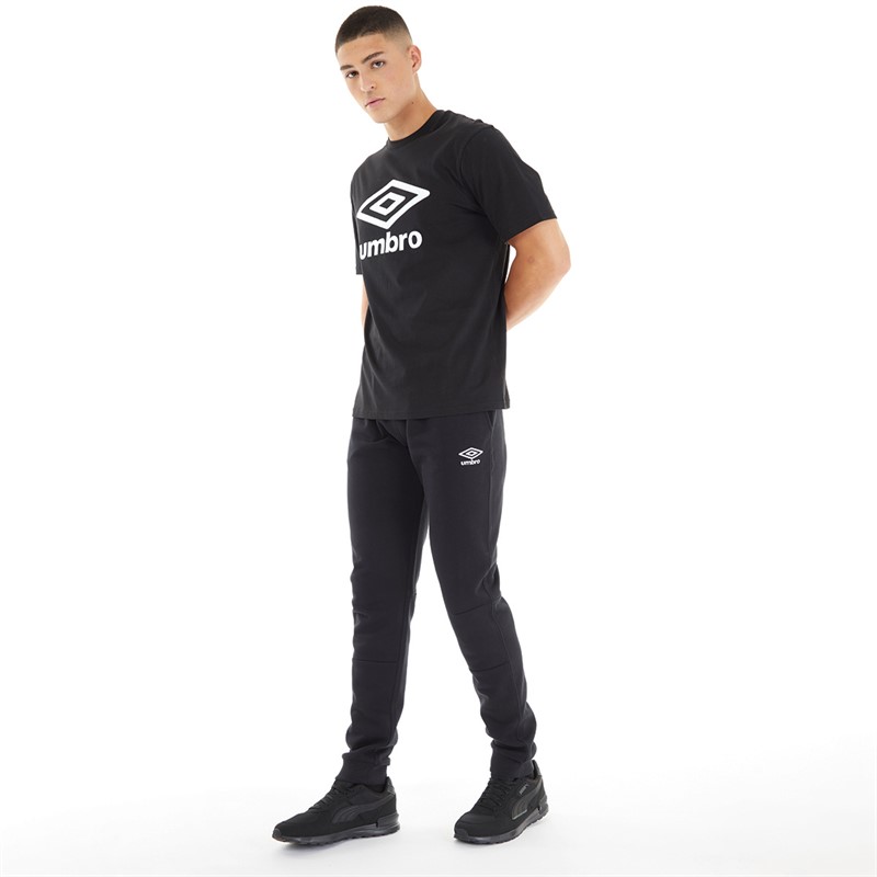 Umbro Pantalon de Survêtement Homme Core Noir/Blanc