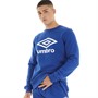 Umbro Mens Core Sweatshirt Blue/White