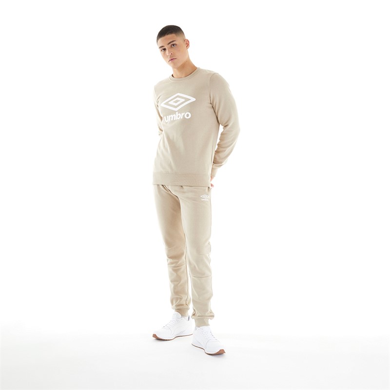 Umbro Sweat-Shirt Core Homme Pierre/Blanc