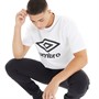Umbro Mens Core Logo Tee White/Black