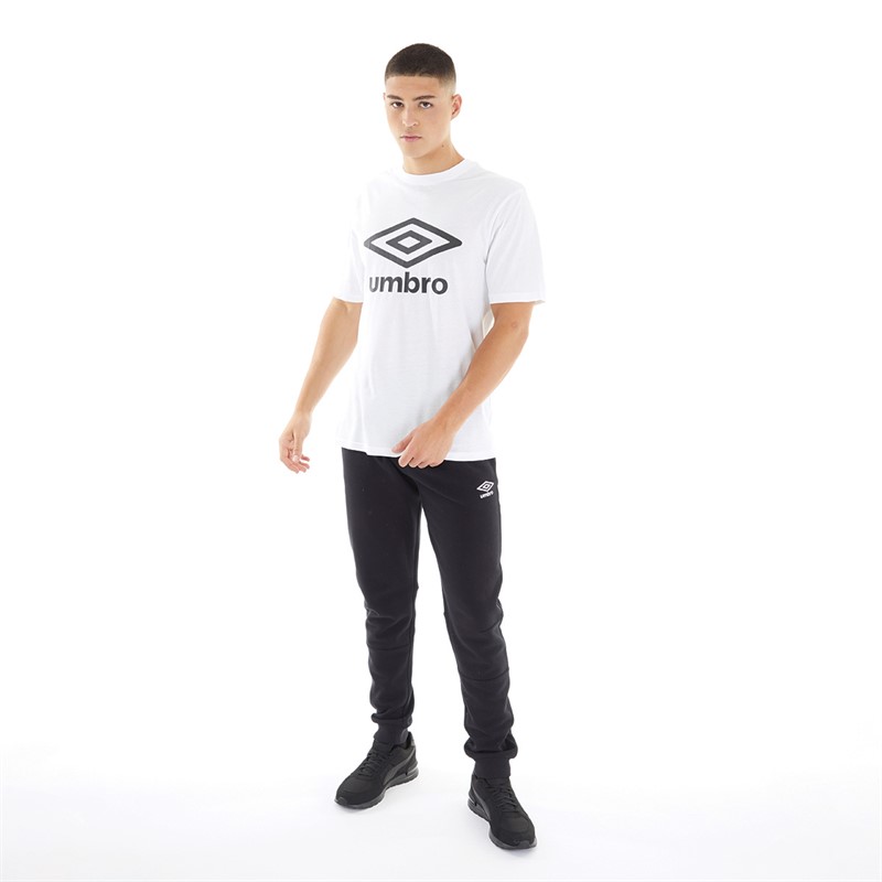 Umbro T-shirt Core Logo Homme Blanc/Noir