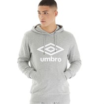 Umbro Sweat-Shirt à Capuche Core Gris chiné/blanc homme