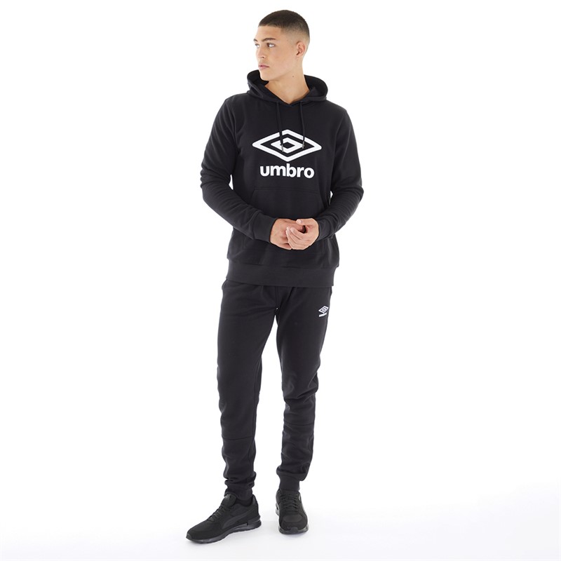 Umbro Sweat à Capuche Oh Hood Noir/Blanc Homme