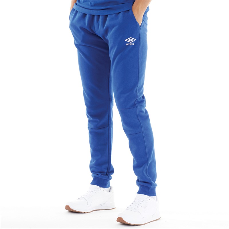 Umbro Pantalon de Survêtement Core Homme Bleu/Blanc