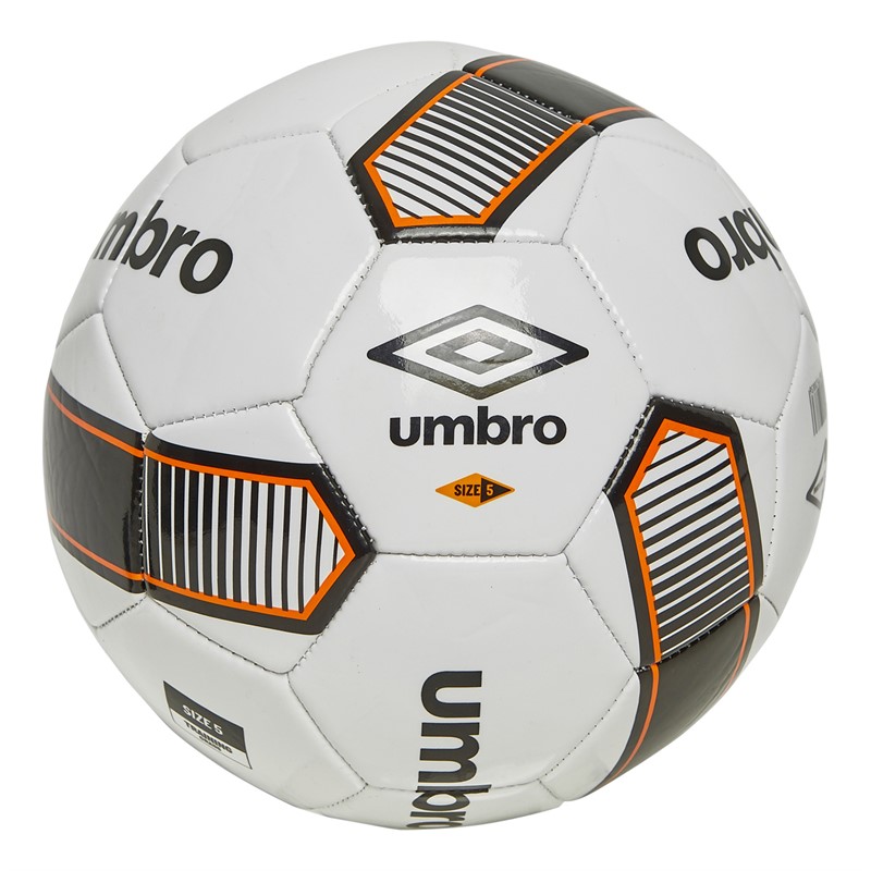 Umbro Ballon de Football d'Entraînement Rotor Blanc/Noir/Dragon Feu