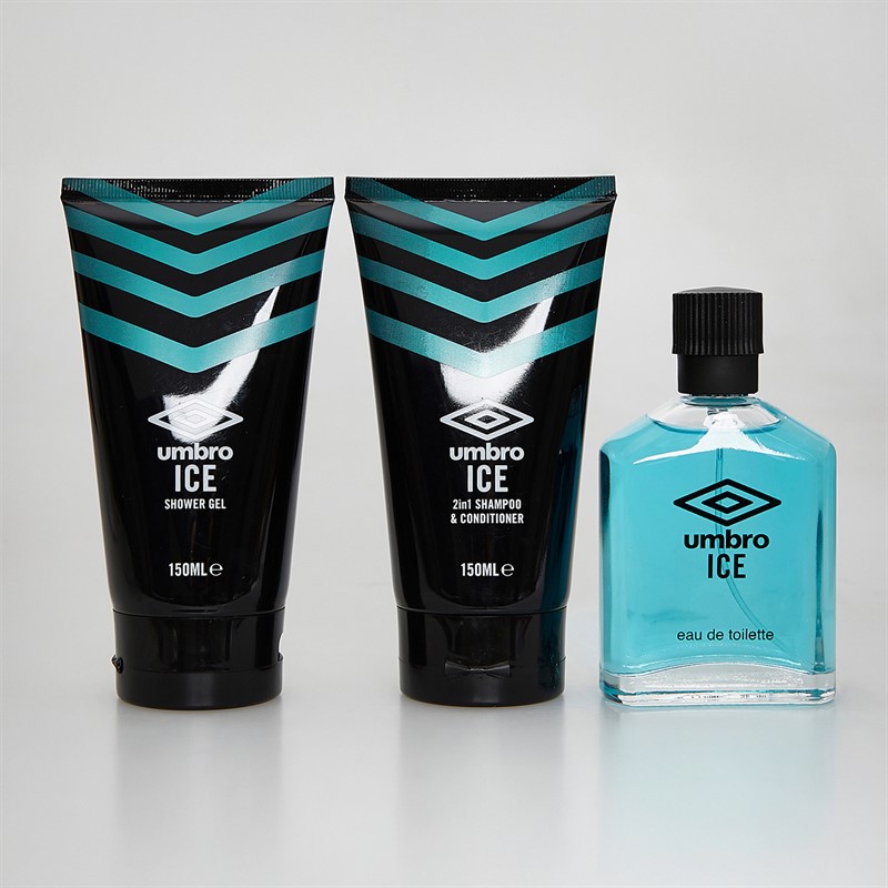 Umbro Mens Toiletry Bag Gift Set Multi