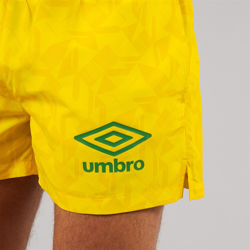 Umbro Herren Renn Badehosen Gelb/Grün
