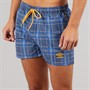 Umbro Mens Tartan Swim Shorts Multi