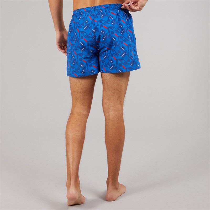 Umbro Herren Renn Badehosen Blau/Rot/Weiß