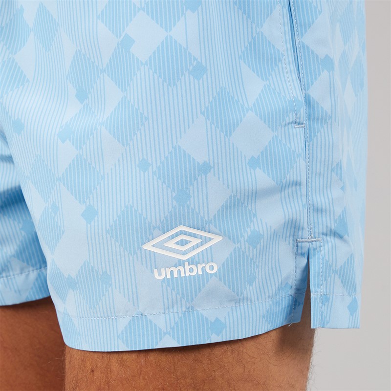 Umbro Mens Copa Swim Shorts Cool Blue